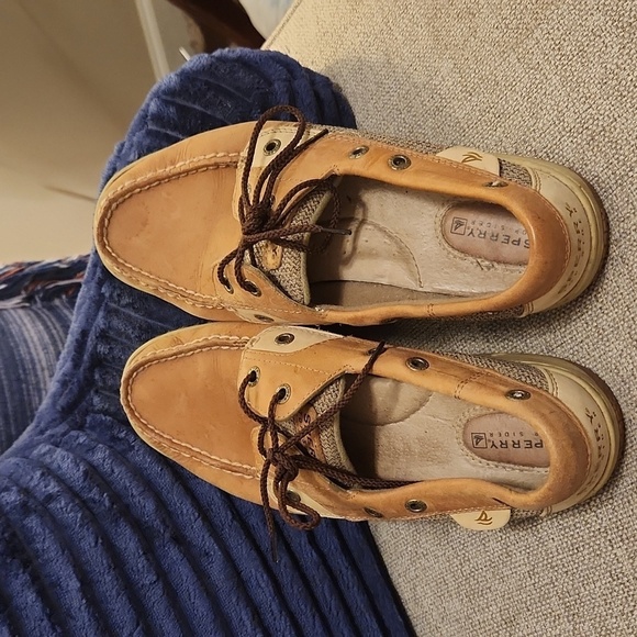 Sperry Shoes - Sperry Top-Siders brown leather loafers Size 8.5 M